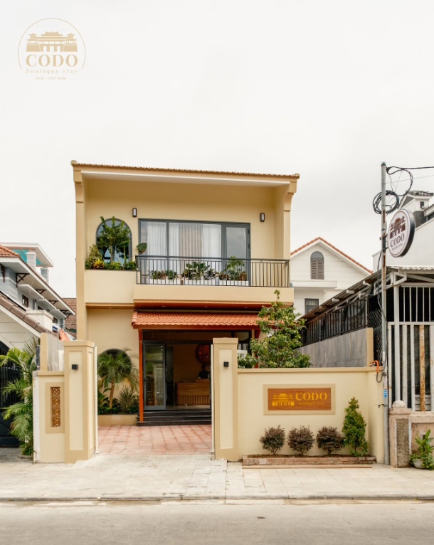 Mặt tiền CỐ ĐÔ BOUTIQUE STAY